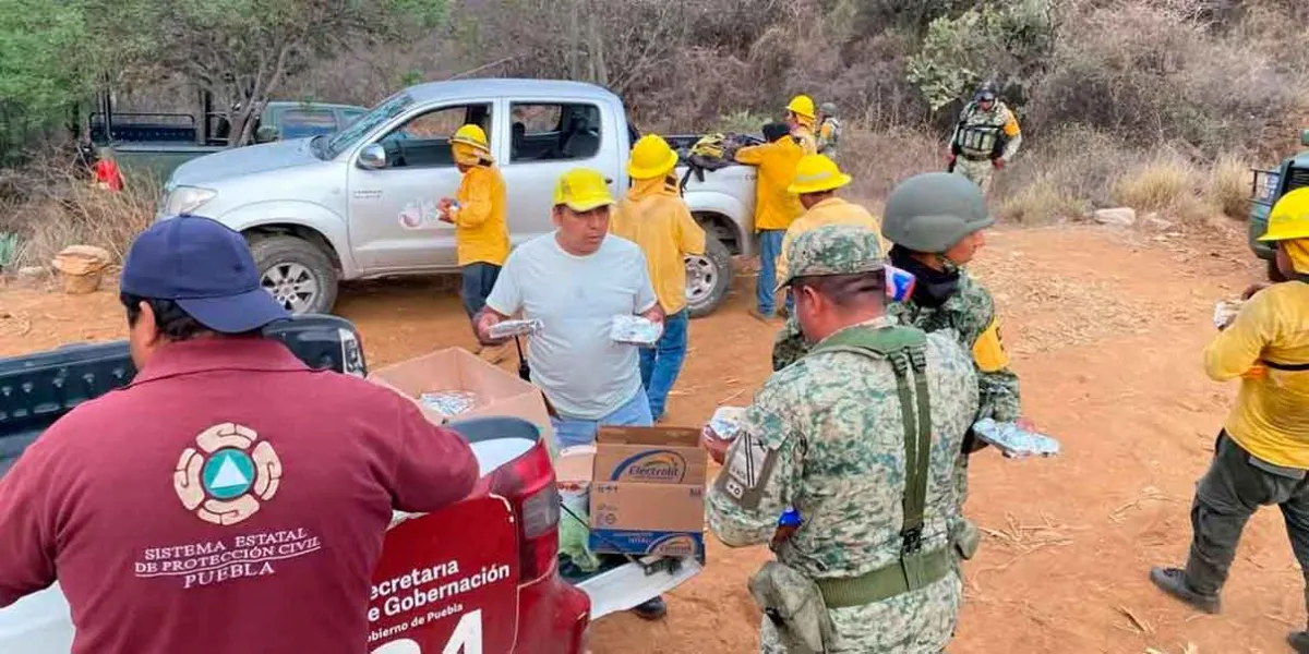  Incendio en Chilac y Miahuatlán sin control