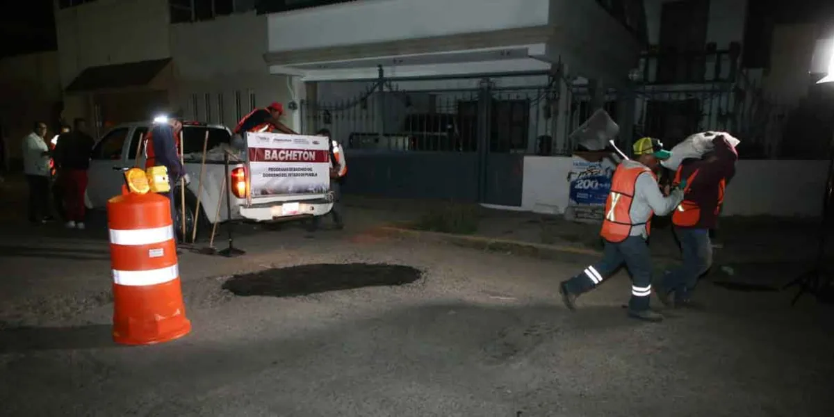 Bachetón trabaja 24 hrs para dignificación de vialidades