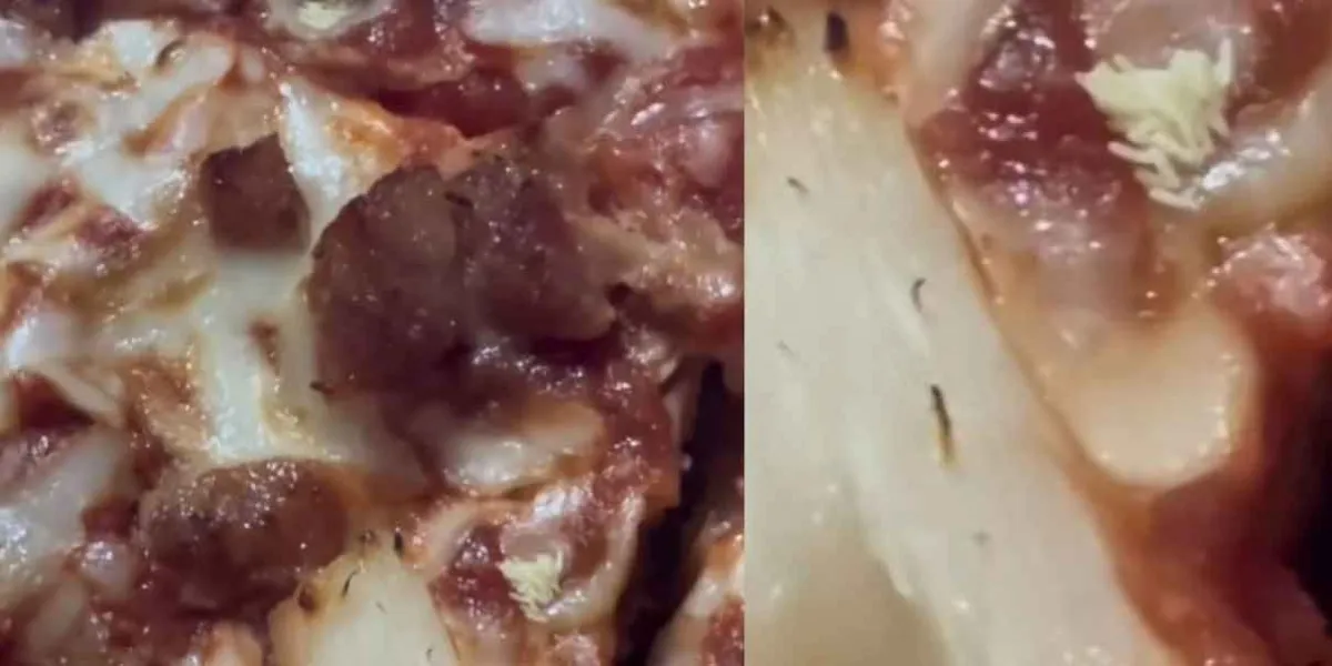 Pizza con ‘proteína extra’: denuncian huevos de mosca en sucursal de Little Caesars