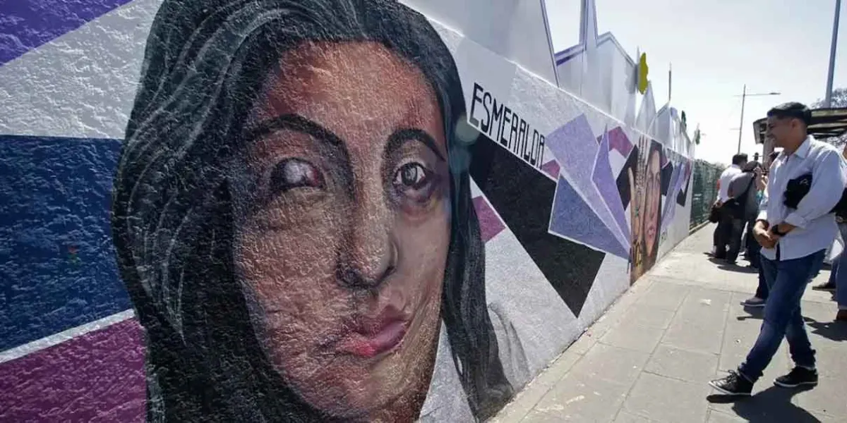 Por trabajos de mantenimiento fue borrado el mural a las víctimas de violencia ácida