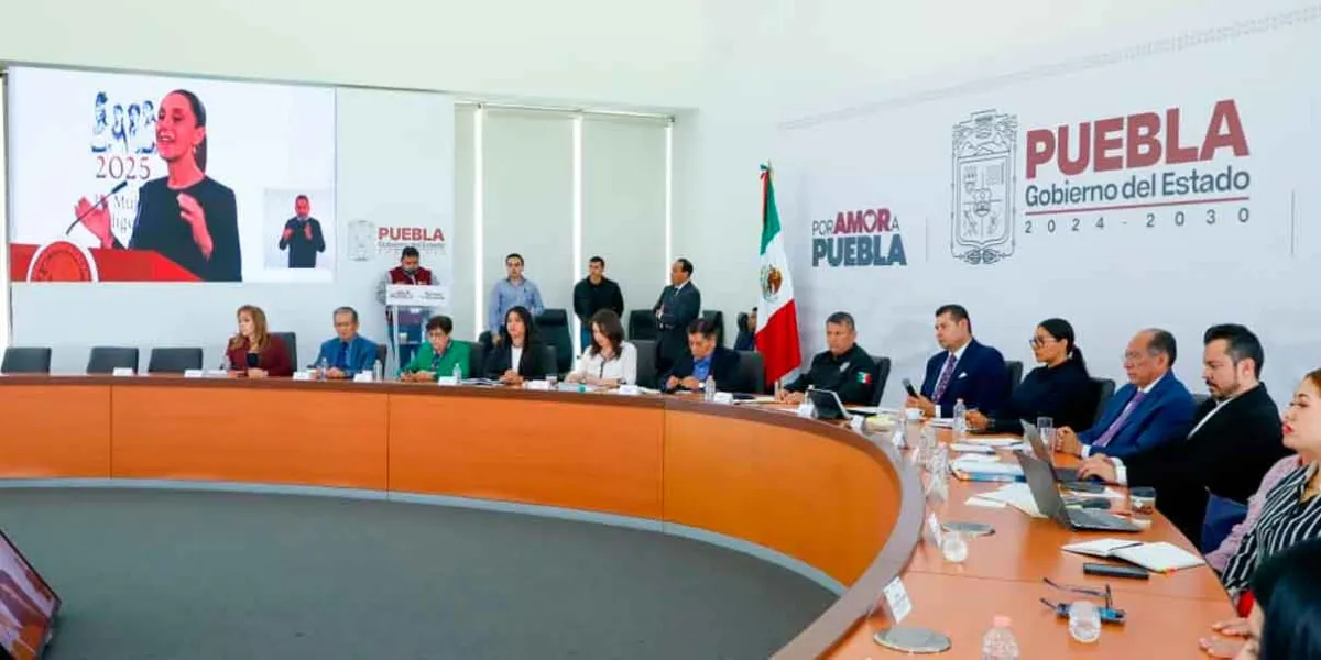Puebla respalda a la presidenta Sheinbaum; se suma a Campaña Nacional “Unidos contra la Extorsión”