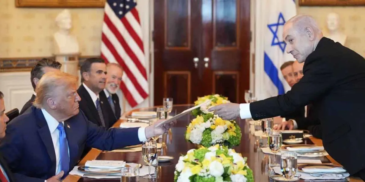 Trump propone a Netanyahu una tregua parcial en Gaza durante cena en Washington