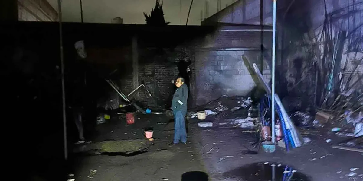 Explosión de pirotecnia destruyó bodega en Moyotzingo