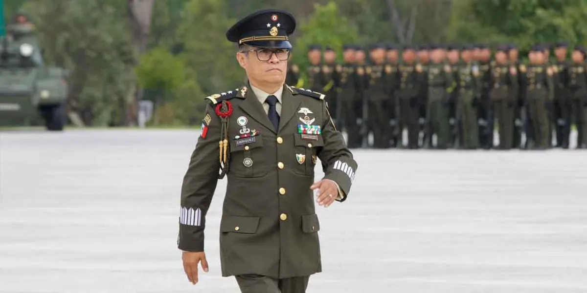 General Francisco Enríquez Rojas toma el mando de la XXV Zona Militar en Puebla