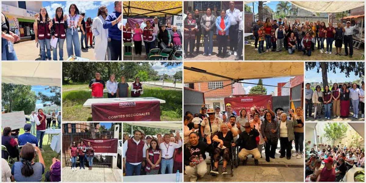 Inició en Puebla la integración 2 mil 904 Comités Seccionales de Morena 