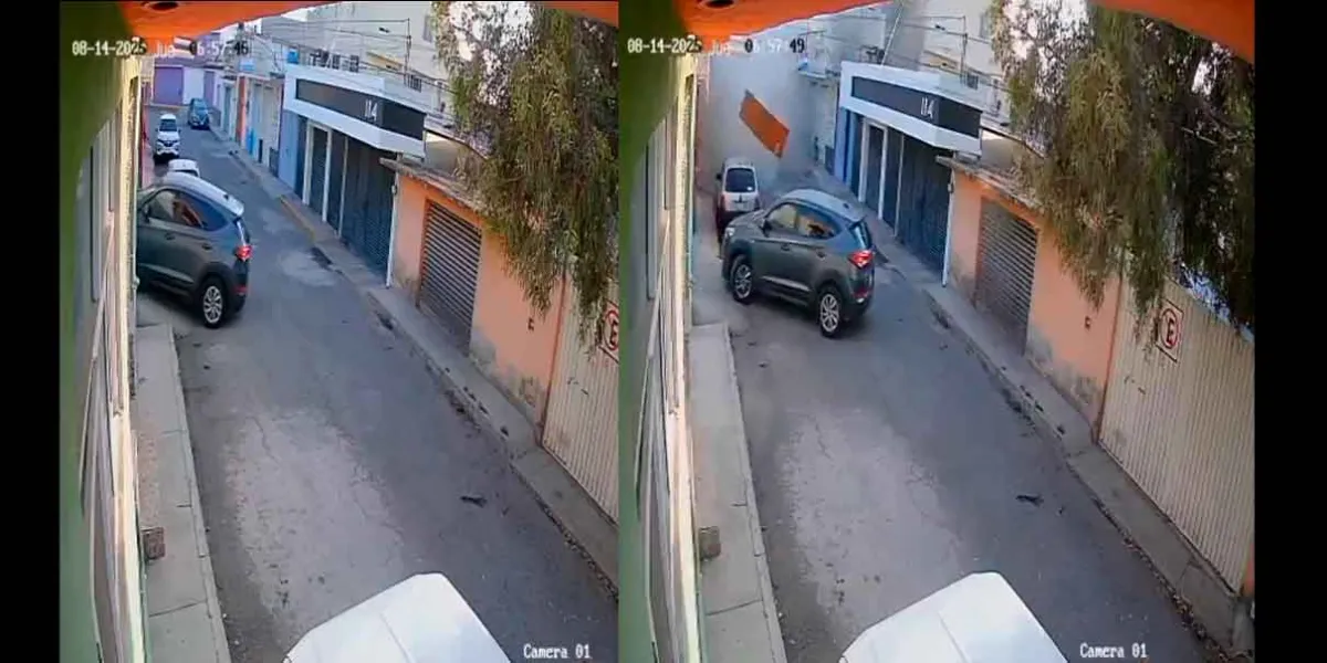 VIDEO. Explosión por acumulación de gas en Pachuca deja un lesionado y daños en viviendas