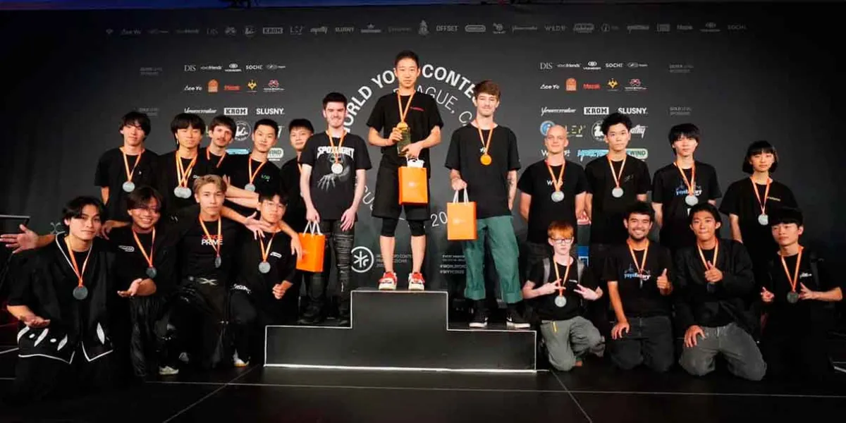El Concurso Mundial de Yo-Yo 2025 regresa a Praga con dominio asiático y un checo en la final