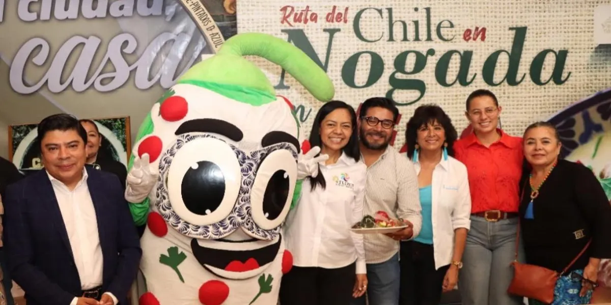 Visita el Pueblo Mágico de Atlixco en la Ruta del Chile en Nogada