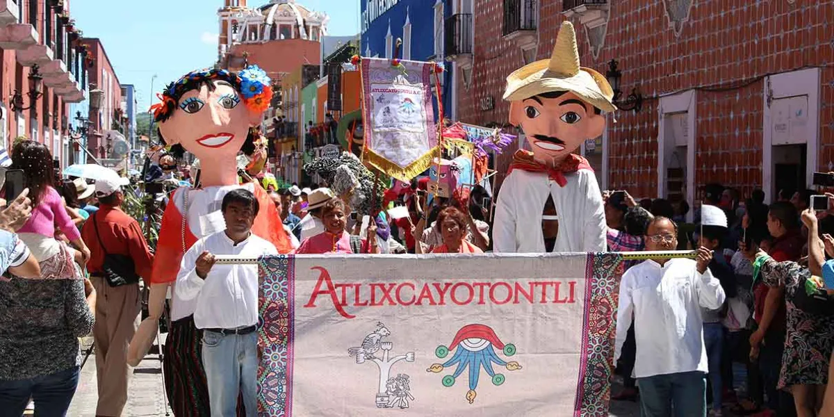 Todo listo en Atlixco para el Desfile de Mojigangas: arte, historia y folclor en las calles