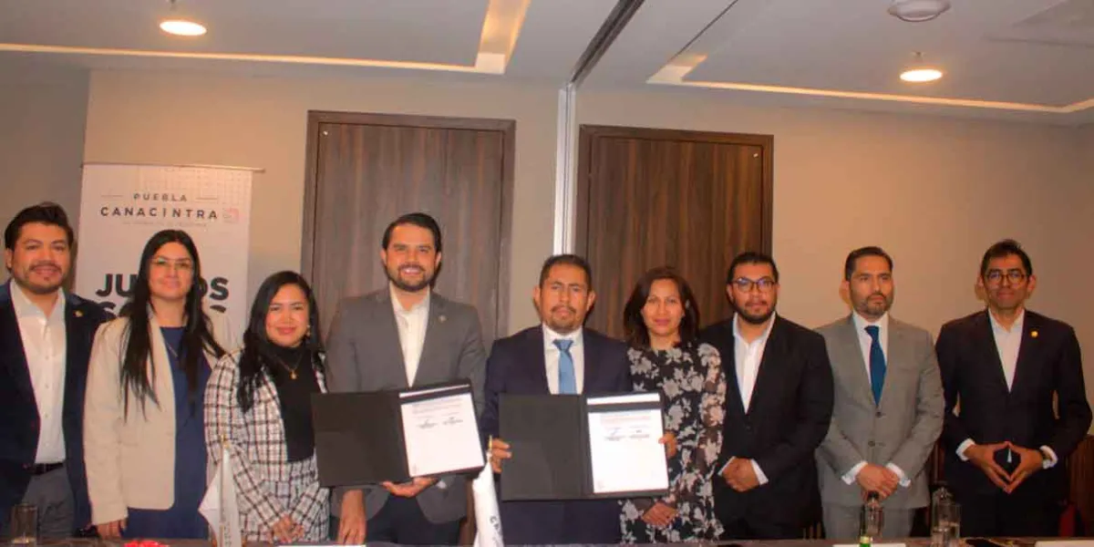 Canacintra y San José Chiapa impulsarán la inversión, competitividad y desarrollo económico