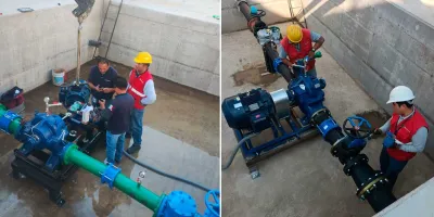 Agua de Puebla puso en marcha el Sistema de Bombeo del Macrotanque Gaza – Xonacatepec