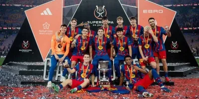 Barcelona vence 3-2 al Real Madrid y es bicampeón de la Supercopa de España