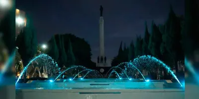 Fortalece gobierno de Pepe Chedraui espacios funcionales con inauguración del mantenimiento de la fuente Hermanos Serdán