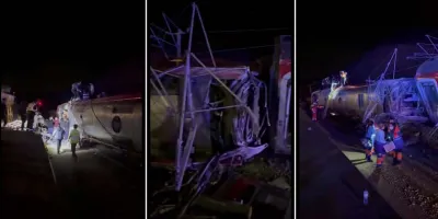 LUTO EN ESPAÑA. Colisión de trenes deja al menos 39 fallecidos