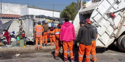 Puebla refuerza limpieza urbana con operativo en Villa Verde