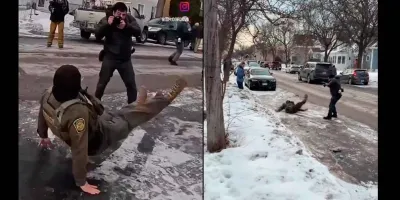 Viral caída de ICE en Minnesota coincide con tensión nacional por uso de fuerza letal en operativos