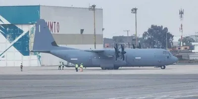 Vuelo militar de EU toca tierra en Toluca tras alerta aérea; gobierno responde