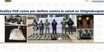 Decomisan arsenal tras operativo contra Roberto de los Santos de Jesús