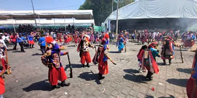 Huejotzingo vivió espectacular remate de Carnaval 