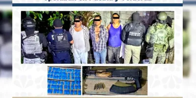 Golpe a “Los Rey”: capturan a tres presuntos integrantes en operativo en Huehuetla
