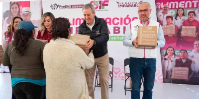 Entrega Pepe Chedraui más de 9 mil despensas en la Laguna de Chapulco