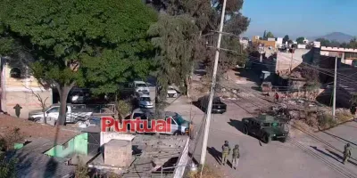Autoridades realizan operativo en San Baltazar Temaxcalac por posible robo de autopartes