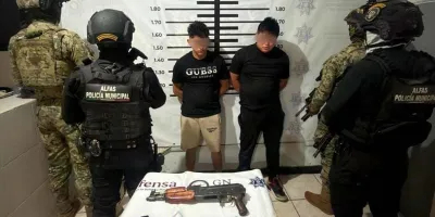Operativo en Texmelucan: enfrentamiento deja sujetos armados detenidos