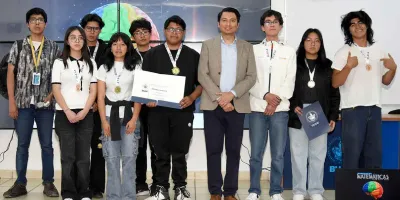 Alumnos de preparatoria BUAP conquistan oro en Olimpiada Estatal de Matemáticas