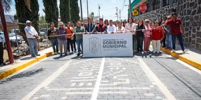 Gobierno de Cuautlancingo cumplió compromisos y mejoró la movilidad en la Privada Kinte