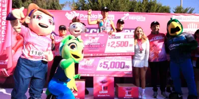 Carrera Mujeres Imparables 2026 reúne a tres mil participantes en Puebla