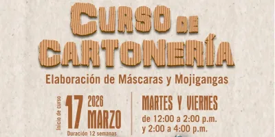 Curso de Cartonería para crear máscaras y Mojigangas en Atlixco