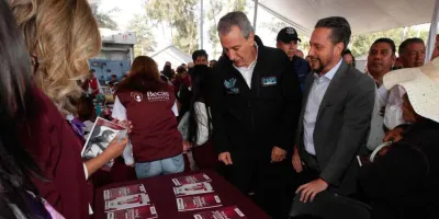 Encabeza Pepe Chedraui esfuerzos con la Federación y el Estado para la primera Feria por la Paz en San Francisco Totimehuacan