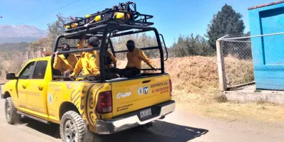 Se quemó zona arbolada en la zona del Iztaccíhuatl