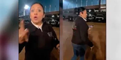 Funcionaria de la FGJ CDMX es exhibida por comentarios discriminatorios contra policía en CU