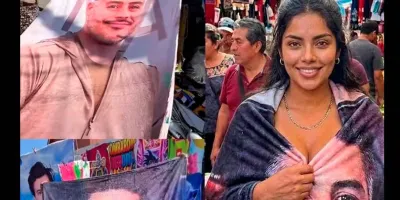 “Harfuchitos”:  García Harfuch en toallas, cobijas y peluches