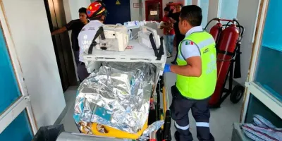 Trasladan por aire a madre e hijo heridos en la Sierra Norte  