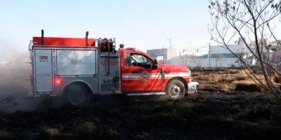 Logran controlar quema de pastizales en Cuautlancingo 