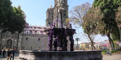 Mujeres marchan en Puebla este 8M para exigir justicia por feminicidios