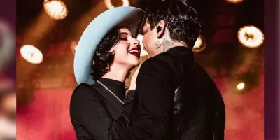 “Mi esposa jamás fue mi amante, yo solito dije aquí no soy feliz.” Nodal defiende a Ángela Aguilar 