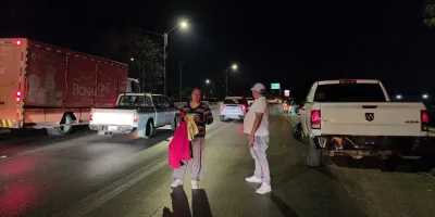 No eran ponchallantas, eran residuos metálicos regados en Periférico: Seguridad Pública