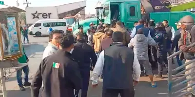 Operativo contra Autobuses Independientes desató gresca en Texmelucan 