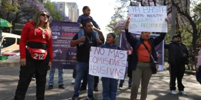 Protesta de Uber y DiDi en CDMX: choferes exigen frenar comisiones y mejorar ingresos