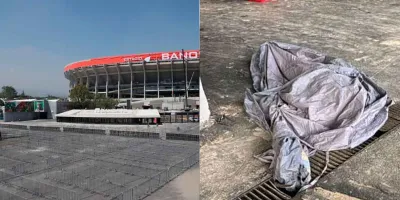 Reportan muerte de un aficionado durante reinauguración del Estadio Azteca