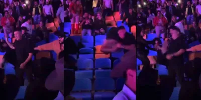 VIDEO. Riña en concierto de Grupo Firme en Honduras deja mujer caída en gradas