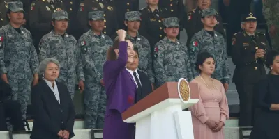 Sheinbaum reconoce la entrega de las militares en el Día de la Mujer