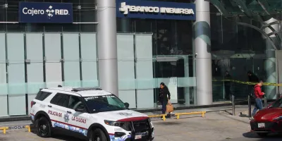 Miércoles negro, doble asalto bancario en la ciudad, RATAS huyeron con botín 