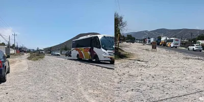 Azumbilla en protesta: cierran presidencia y bloquean carretera clave