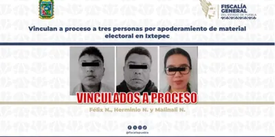 Procesan a tres imputados por sustraer material electoral en Ixtepec, Puebla