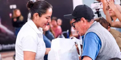 Impulsa Lupita Cuautle el bienestar social con la primera entrega de apoyos alimentarios 2026