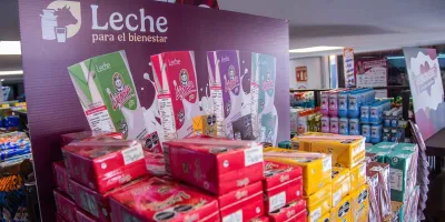 Leche para el Bienestar llega a La Resurrección para apoyar a familias de Puebla